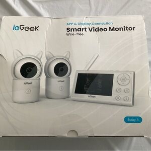 ioGeek Smart Video Monitor Baby 4 - White